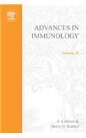 Advances in Immunology Volume 18: (18 Advances in Immunology)