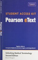 Unlocking Medical Terminology, Pearson eText Student Access Code Card