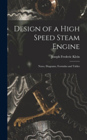 Design of a High Speed Steam Engine