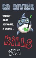 Go Diving. Worst Case Scenario, a Shark...Kills You