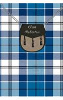Clan Roberton Tartan Journal/Notebook