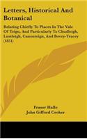 Letters, Historical And Botanical