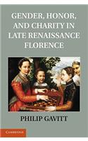 Gender, Honor, and Charity in Late Renaissance Florence