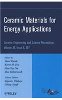 Ceramic Materials for Energy Applications, Volume 32, Issue 9