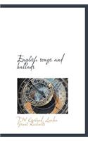 English Songs and Ballads