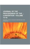 Journal of the Proceedings of the Convention (Volume 13-16)