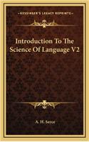 Introduction to the Science of Language V2