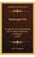 Edinburgh 1910