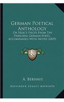 German Poetical Anthology