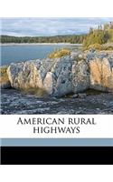 American Rural Highways