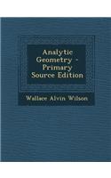 Analytic Geometry