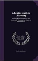 A Lenâpé-english Dictionary