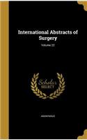 International Abstracts of Surgery; Volume 22