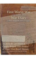 3 CAVALRY DIVISION 6 Cavalry Brigade 10th (Prince of Wales' Own Royal) Hussars: 1 March 1918 - 31 March 1919 (First World War, War Diary, WO95/1153/3)