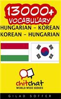 13000+ Hungarian - Korean Korean - Hungarian Vocabulary