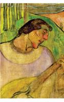 "Self Portrait with Mandolin" by Paul Gauguin - 1889: Journal (Blank / Lined)(Art of Life Journals)
