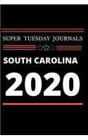 South Carolina Primaries Journal Gift for Republican or Democrat voter: South Carolina Primaries Journal for American Voters,6x9 120 pages Blank Lined Paperback Journal/Notebook