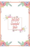 2020 Grateful Year: 110 Days of Habits & Happy Planner, Self Care, Writing Journal Things I Am Grateful For, Affirmations, Happiness Gift