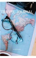 Travel Journal: A great way to keep track of your travel adventures. A journal to write in to keep track of where you have been. Take this journal with you on trips