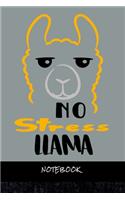 No Stress Lama Notebook