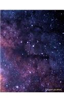 Galaxy Journal: Colorful Space and Star Systems - Journal for Girls and Boys, Kids, School, Students and Teachers - 8.5 x 11, 100 Blank Lined Pages