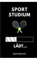 Sport Studium Lädt... Notizbuch