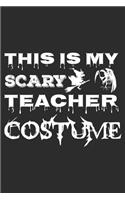 This is my scary teacher costume