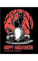 Composition Notebook Happy Halloween