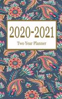 2020-2021 Two Year Planner: 2 Year Calendar 2020-2021 Monthly, 24 Months Planner with Holiday, 24 Months Budget Planner, 24 Months Jan 2020 to Dec 2021