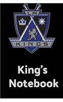King's Notebook: 2018-2019 NHL Match Day Journal for Los Angeles Kings' Fan