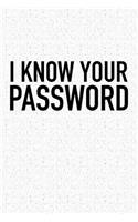 I Know Your Password
