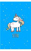 Stfu Unicorn Journal Notebook: Blank Lined Ruled for Writing 6x9 110 Pages