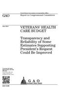 Veterans' health care budget