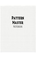 Pattern Master Notebook: 1/8" Graph Ruling, 144 Pages