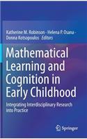 Mathematical Learning and Cognition in Early Childhood