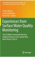 Experiences from Surface Water Quality Monitoring: The EU Water Framework Directive Implementation in the Catalan River Basin District (Part I)