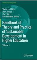 Handbook of Theory and Practice of Sustainable Development in Higher Education