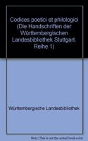 Die Handschriften Der Wurttembergischen Landesbibliothek Stuttgart: Codices Poetici Et Philologici(2 Die Handschriften Der Wèurttembergischen Landesbibliothek St)