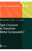 Spin Crossover in Transition Metal Compounds I
