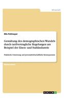 Gestaltung des demographischen Wandels durch tarifvertragliche Regelungen am Beispiel der Eisen- und Stahlindustrie