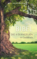 Die Bibel nach Hermann Menge: Die 4 Evangelien in Großdruck