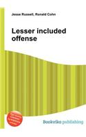 Lesser Included Offense: (English)