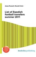 List of Swedish Football Transfers Summer 2011