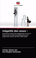 Inégalité des sexes