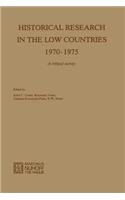 Historical Research in the Low Countries 1970-1975