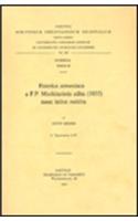 Paterica armeniaca a P.P. Mechitaristis edita (1855) nunc latine reddita, I