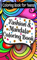 Fashion & Mandala Coloring Book