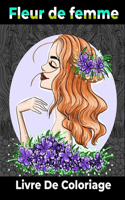 fleur de femme livre de coloriage