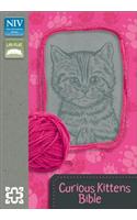 Curious Kittens Bible-NIV: New International Version, Gray, Italian Duo-Tone, Curious Kittens