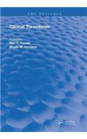 Clinical Thrombosis